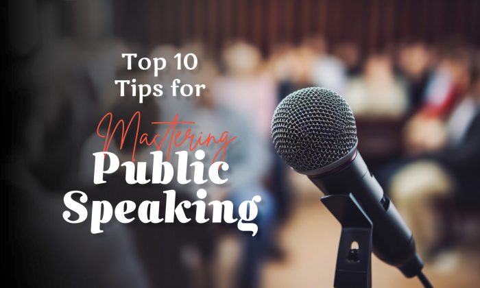 Public speaking presentation skills mastering